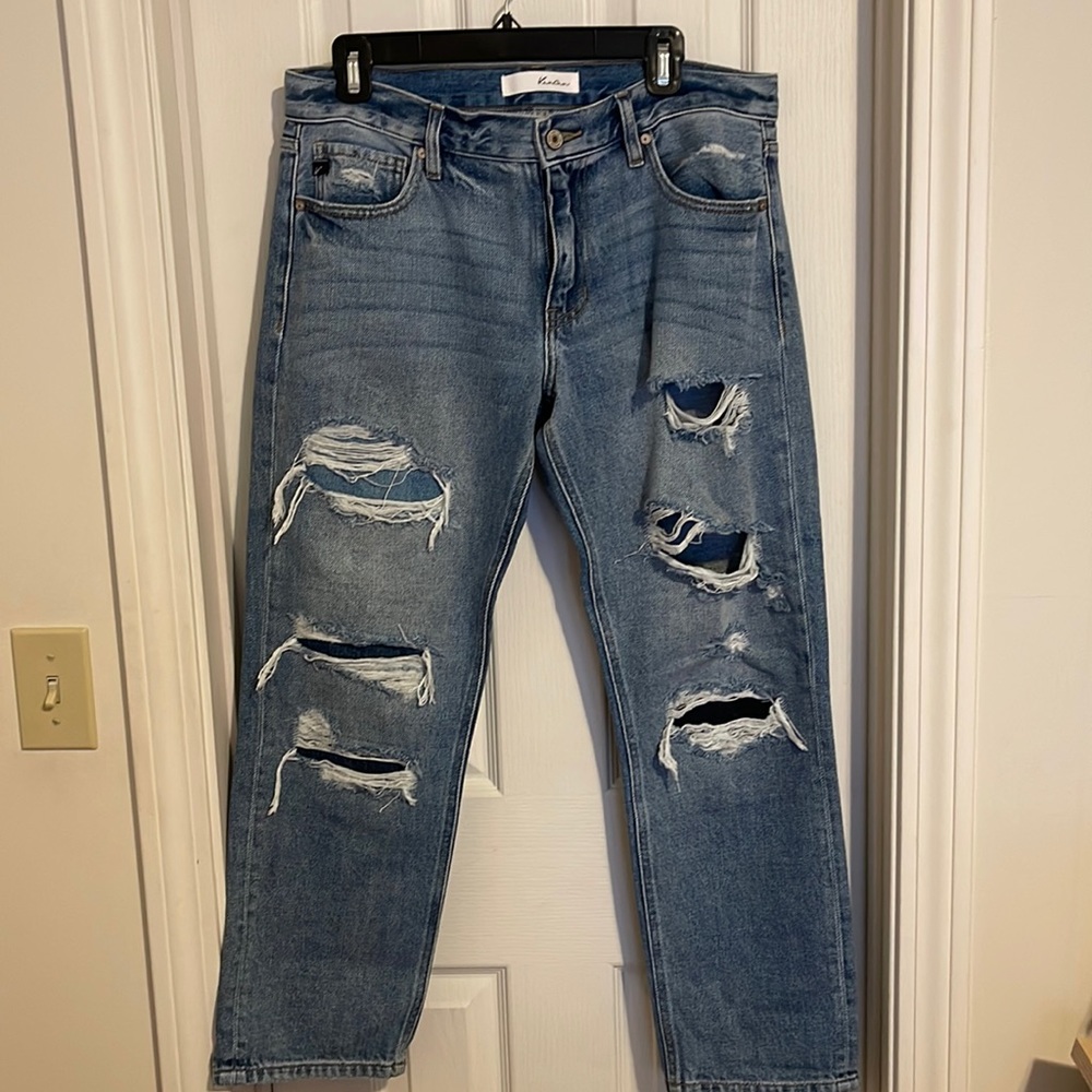 NWOT KanCan Boyfriend Blue Jeans 9/28